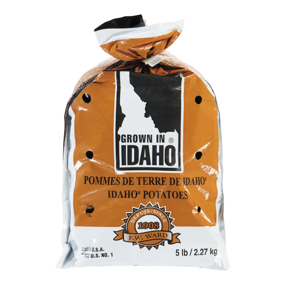 033383536101 IDAHO POTATOES 5LB - Image 1