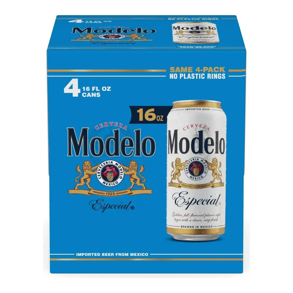 033544002100 MODELO ESPECIAL CANS 16Z/4PK - Image 1