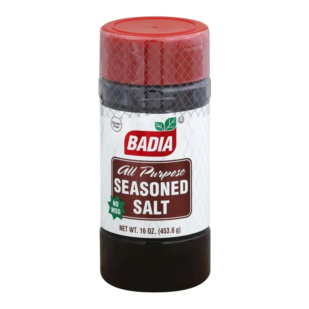 033844006235 BADIA SEASONED SALT 1LB - Image 1