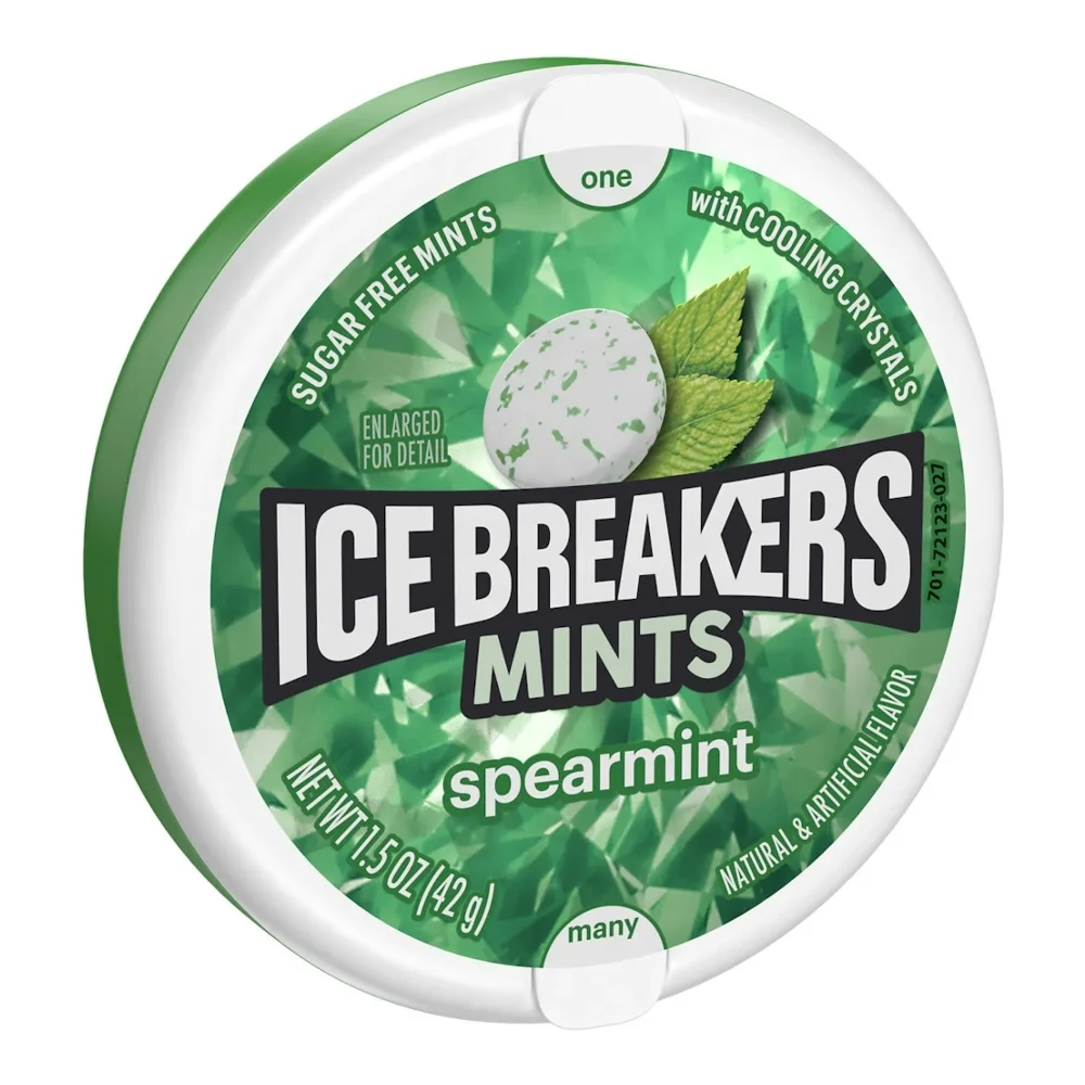 034000000067 ICE BREAKER MINTS SPEARMINT 1.5Z - Image 1