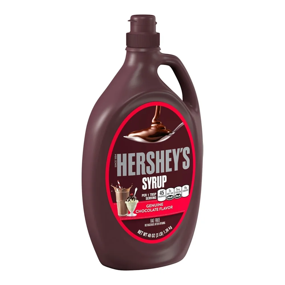 034000000470 HERSHEYS CHOCOLATE SYRUP 48Z - Image 1