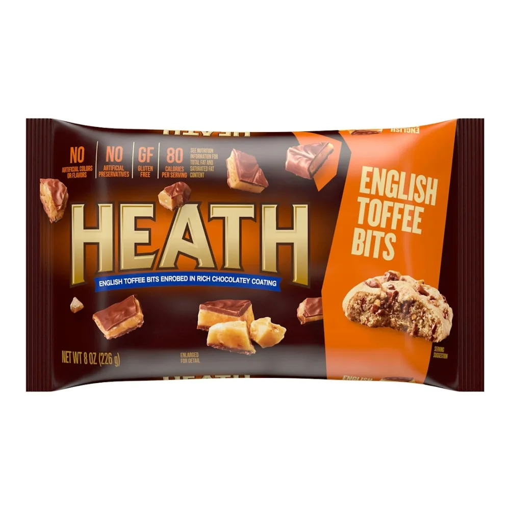 034000061525 HERSHEYS HEATH CHOC BITS 8Z - Image 1