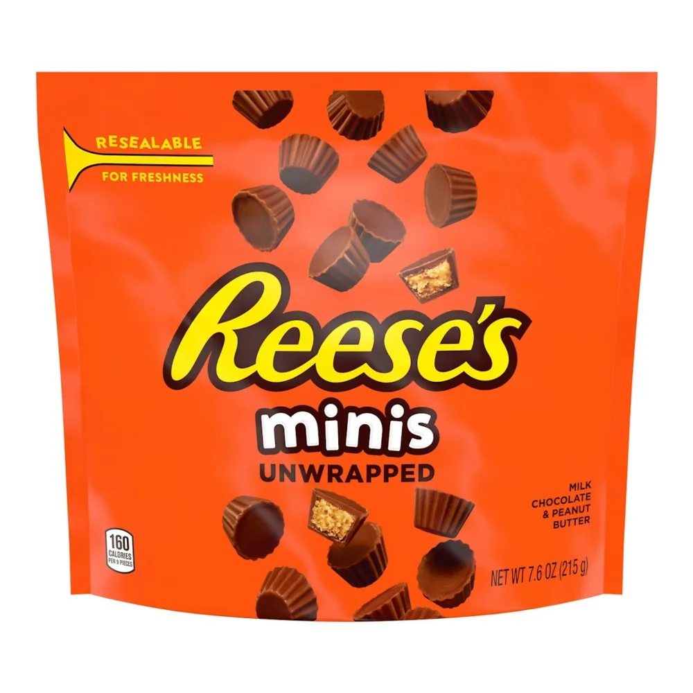 034000470563 REESES MINIS BAG 7.6Z - Image 1