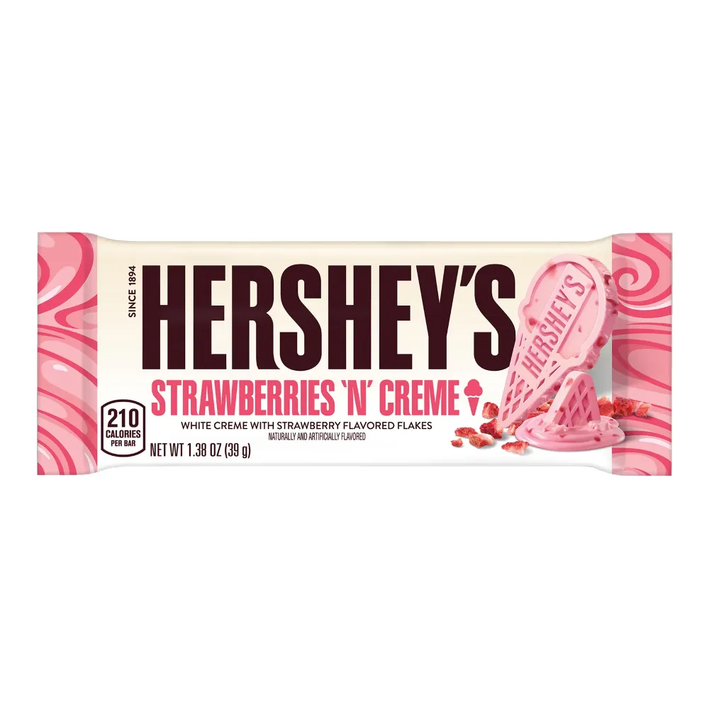 034000481545 HRSH STRAWBERRY `N` CREME 1.38 Z - Image 1