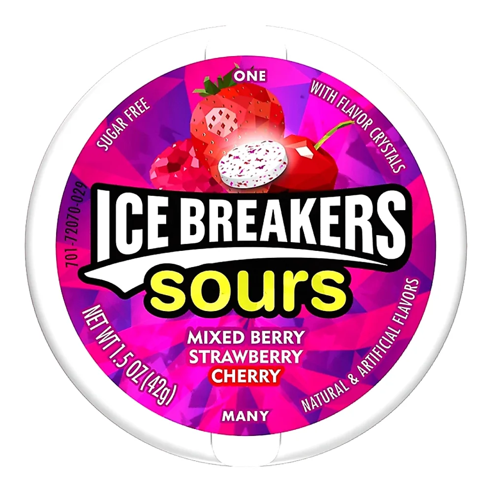 034000722297 ICE BREAKER SOUR STRAW/MIXED BERRY1.5Z - Image 1