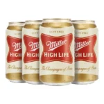 MILLER HIGH LIFE BEER 12Z/6PK