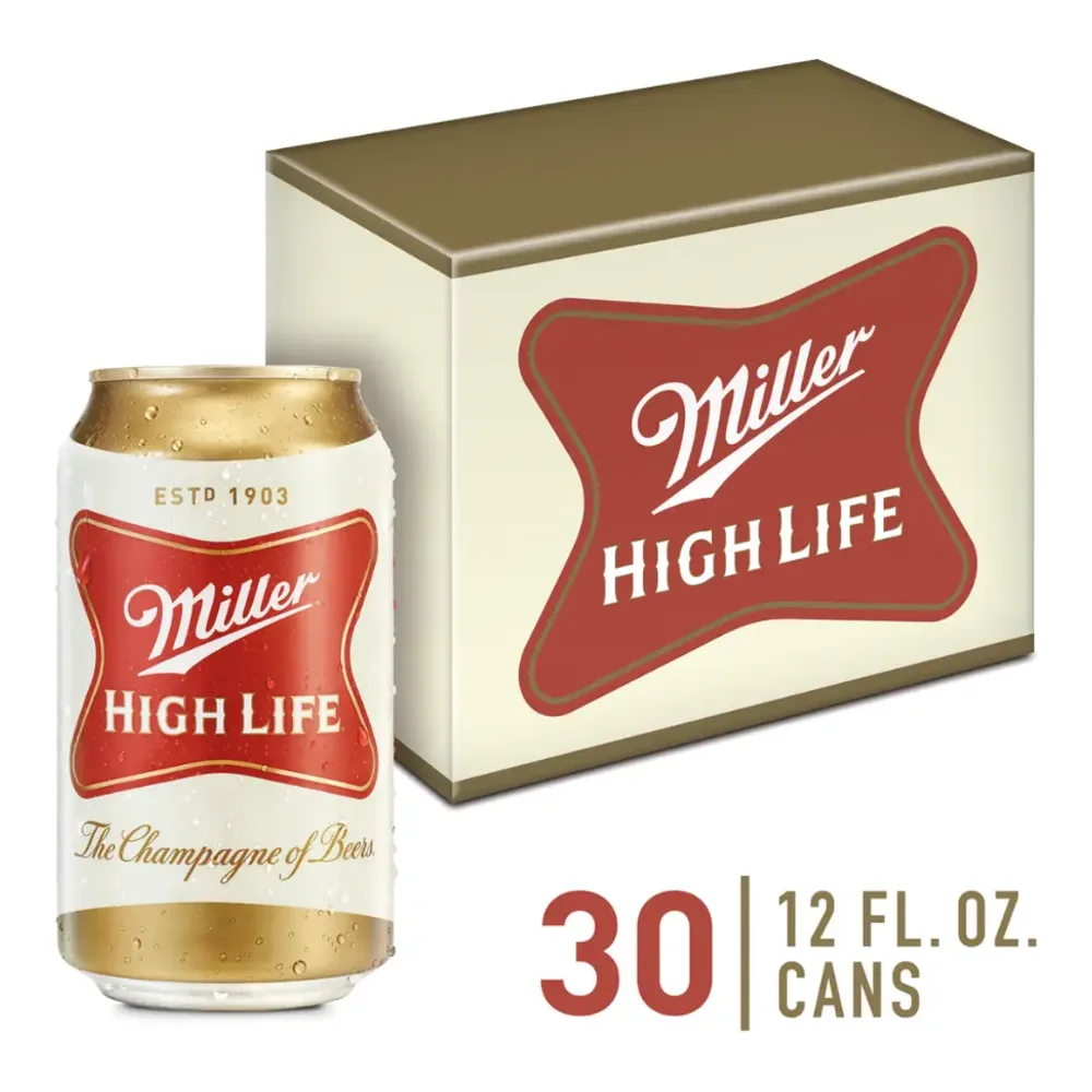 034100013417 MILLER HIGH LIFE 12Z/30PK - Image 1