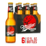 MILLER GENUINE DRAFT BOTTLES 12Z/6PK