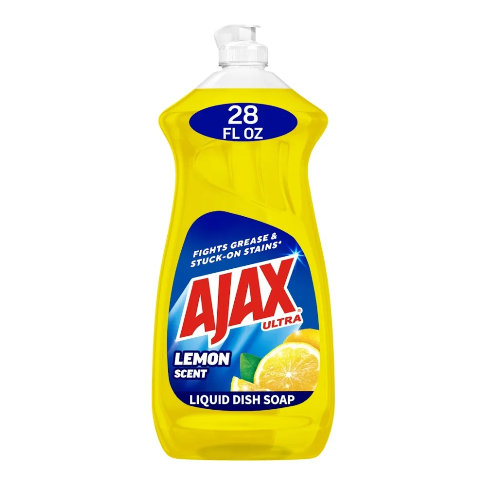 035000446732 AJAX DISH LIQUID LEMON 28Z - Image 1