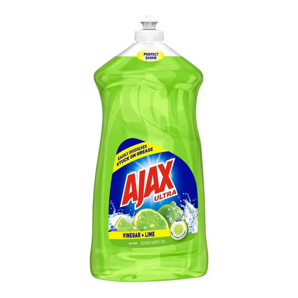 035000498632 AJAX DISH LIQUID LIME 52Z - Image 1