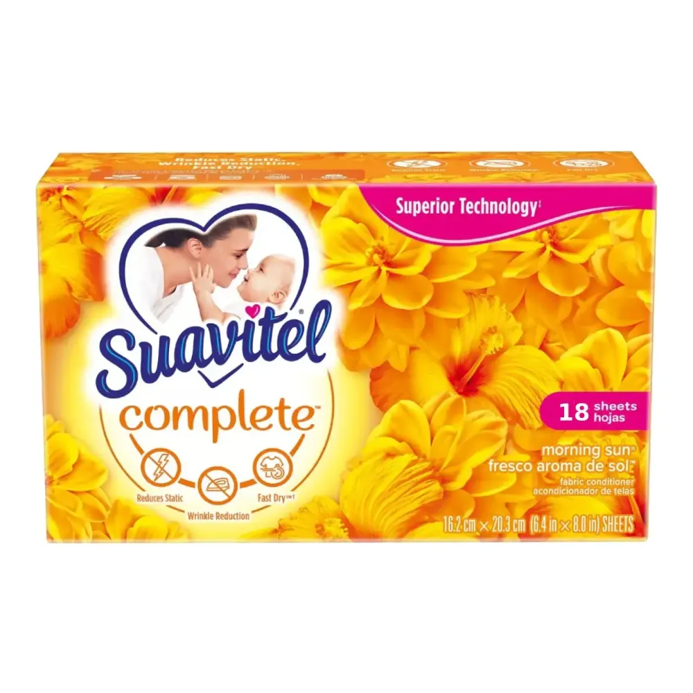 035000980113 SUAVITEL SHEETS MORNING SUN 18CT - Image 1