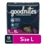 GOODNITES UNDERWEAR LRG 11CT