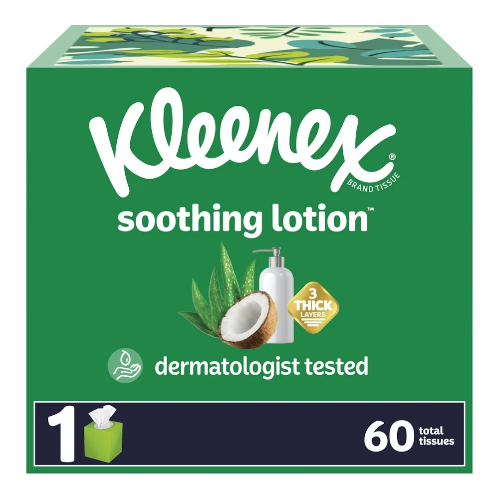 036000542714 KLEENEX LOTION FACE UPR 60CT - Image 1