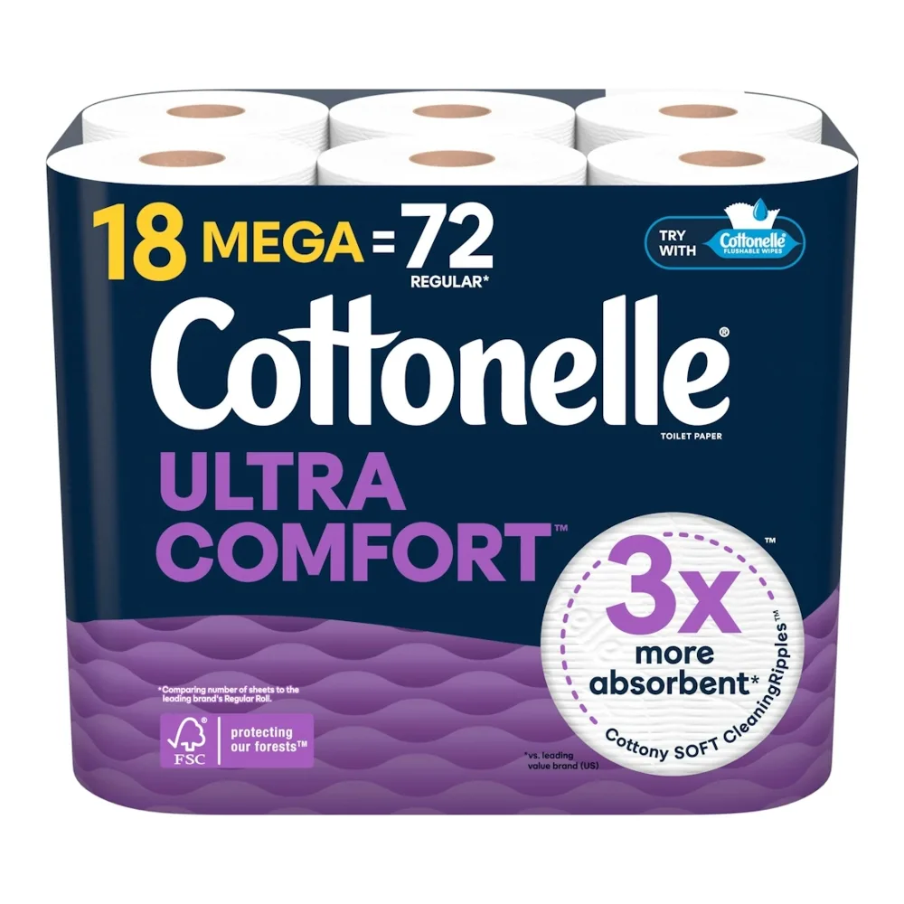 036000554953 COTTONELLE COMFORT CARE 18MR - Image 1