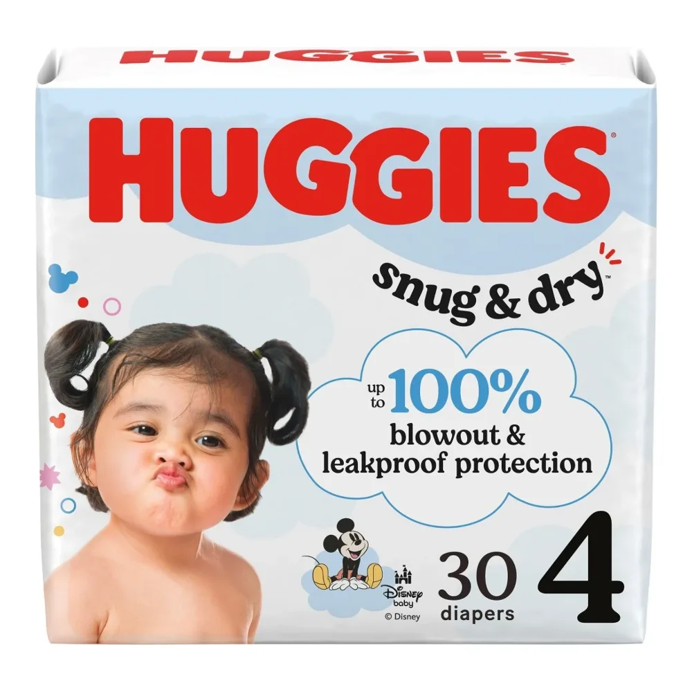 036000564273 HUG SNUG DRY JMB SZ4 30CT - Image 1