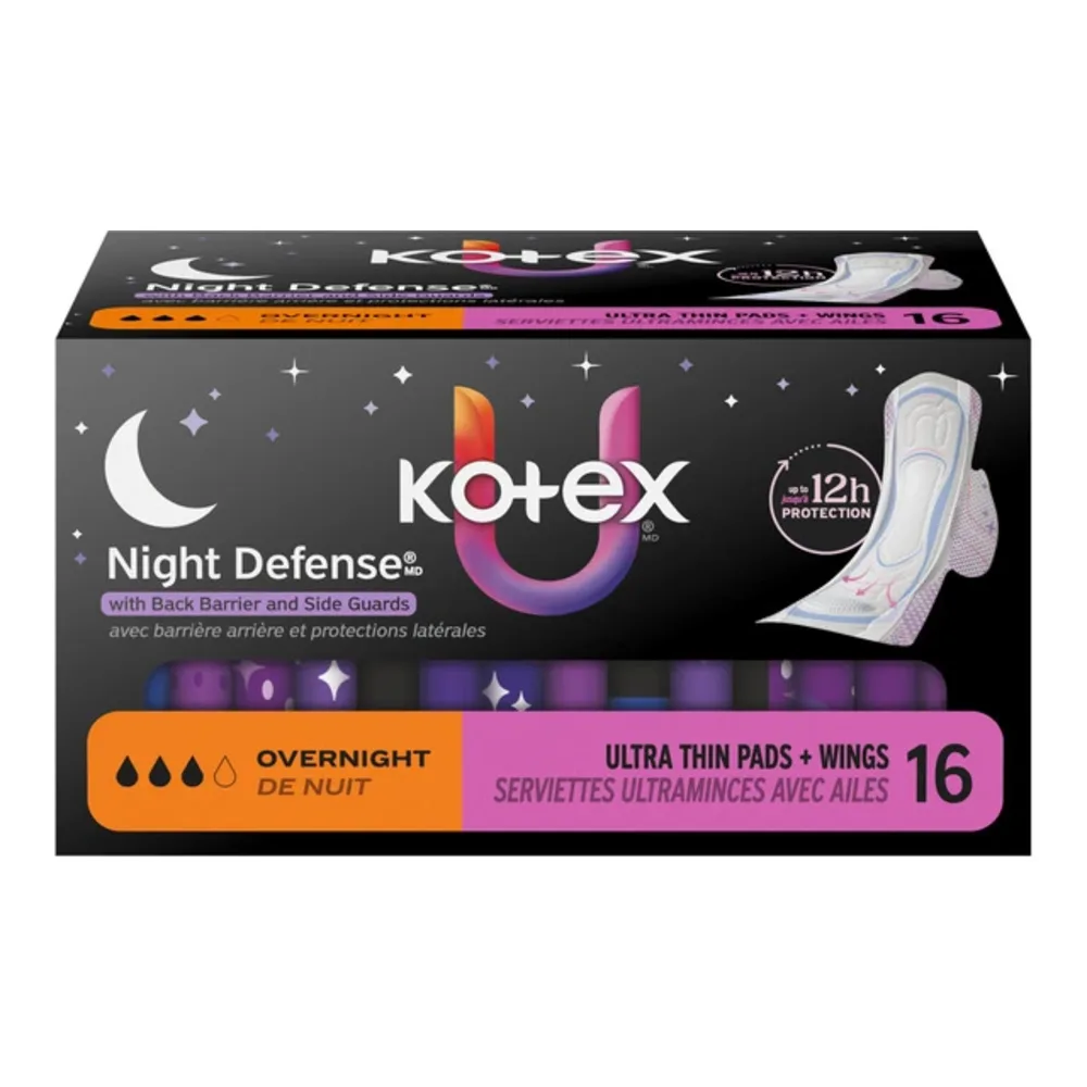 036000582291 UBK ULTRATHIN OVERNGHT WING 16CT - Image 1