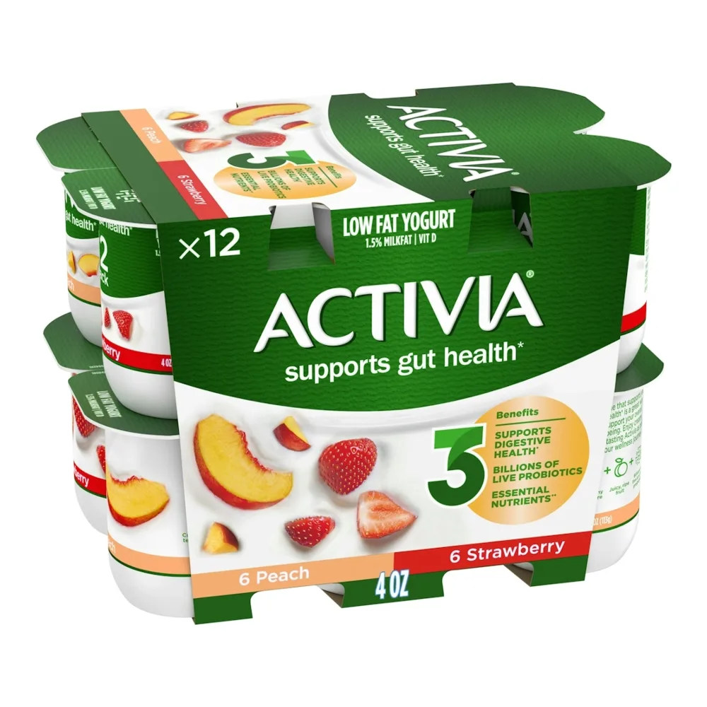 036632035769 ACTIVIA FIBER PEACH STRBRY 12PK - Image 1