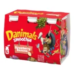 DANIMALS DRINK STR/BAN 6PK