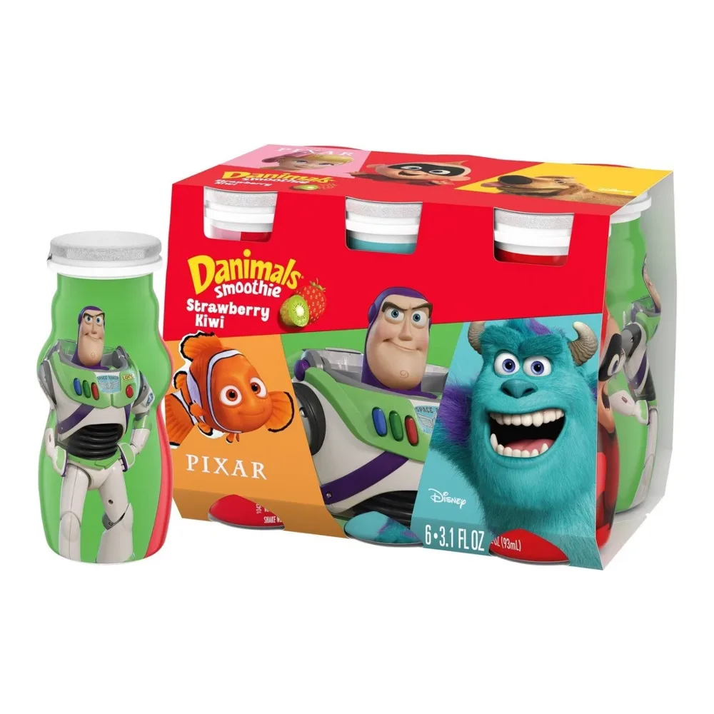 036632036421 DANIMALS DRINK STRAW/KIWI 6PK - Image 1