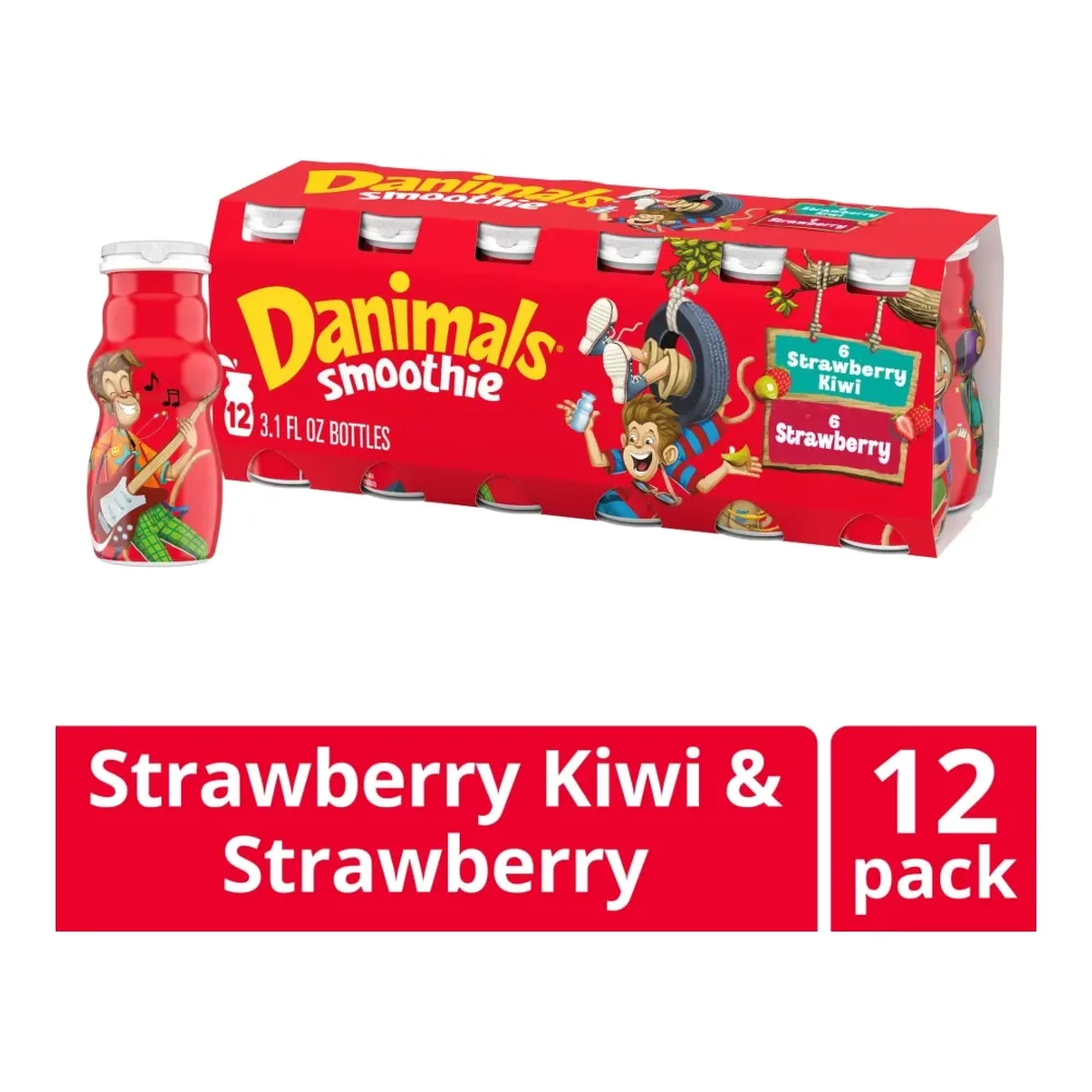 036632036469 DANIMALS DRINK STR/KIWI 12PK - Image 1