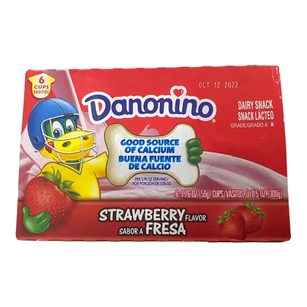 036632055903 DANONINO STRAWBERRY 6PK - Image 1