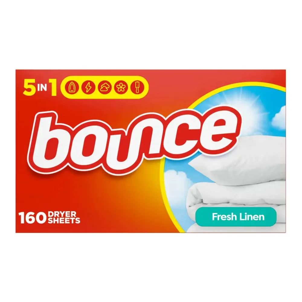 037000052753 BOUNCE SHEET FRSH LINEN 160CT - Image 1