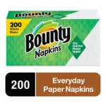 BOUNTY NAPKINS WHITE 200CT
