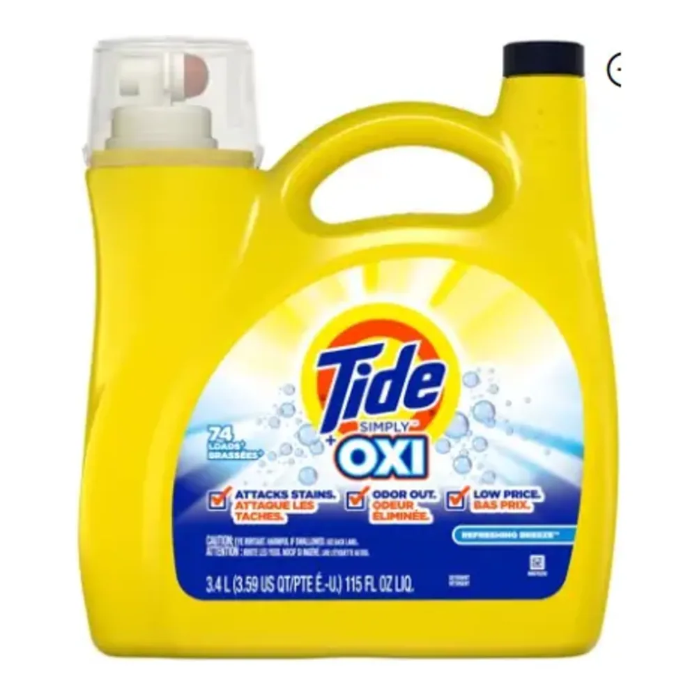 037000890102 TIDE SIMPLY LQ OXI 74U 115Z - Image 1