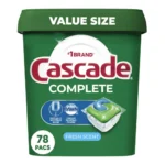 CASCADE COMPLETE FRESH SCENT 78CT
