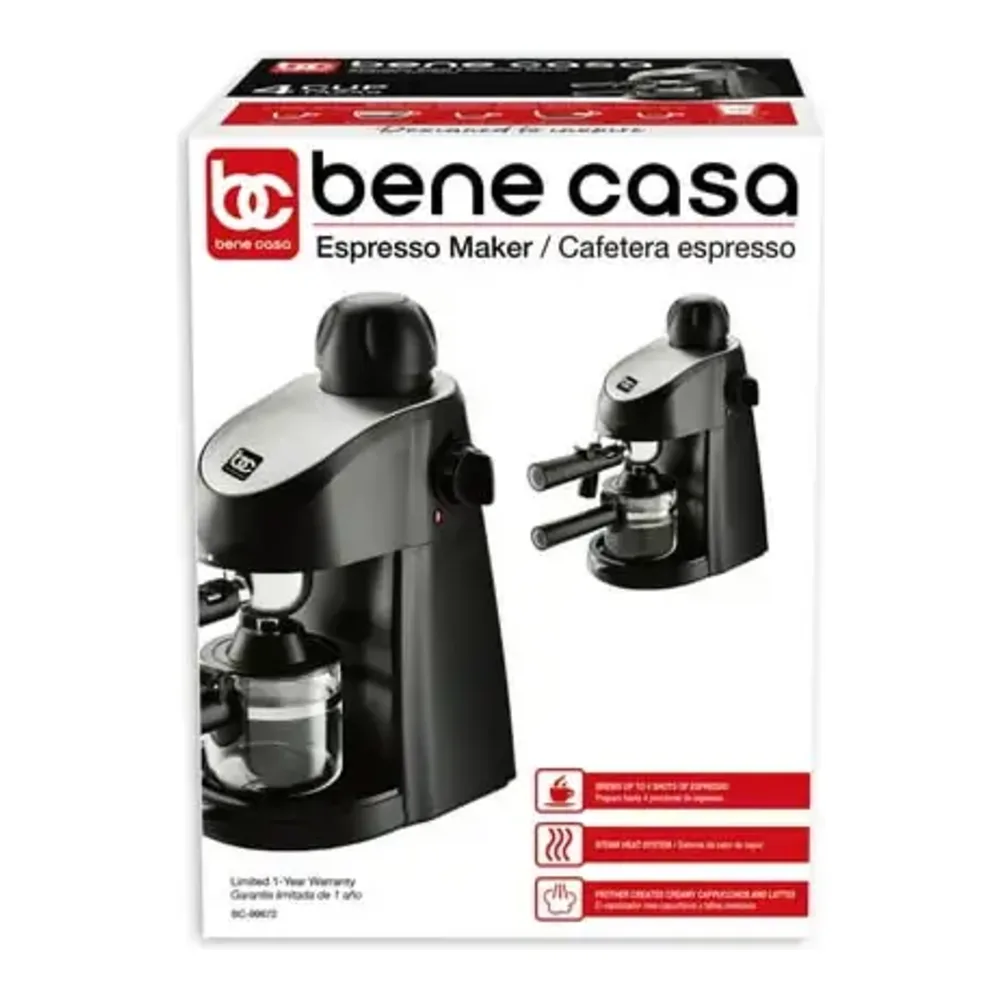 037005380271 BENE CASA STOCK POT W/STEAMER 32QT - Image 1