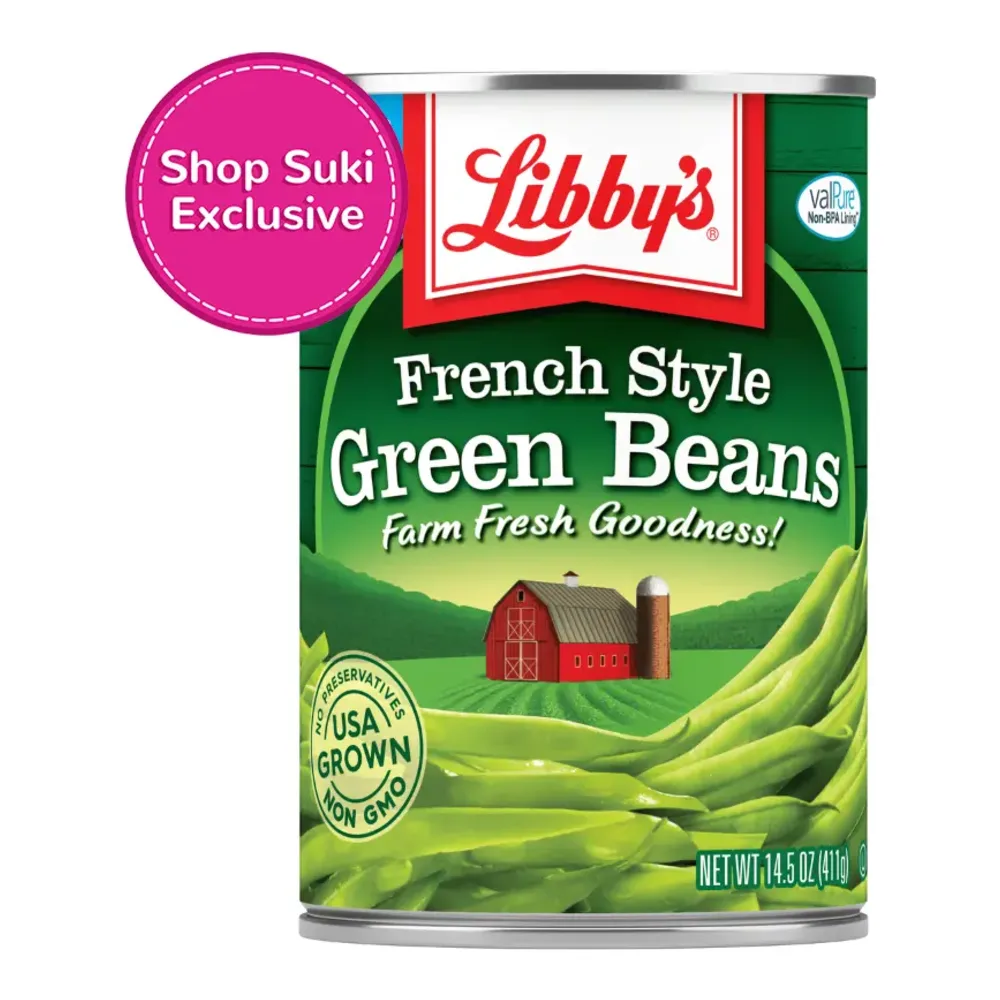037100033324 LIBBYS FRENCH STL GREEN BEANS 14Z - Image 1