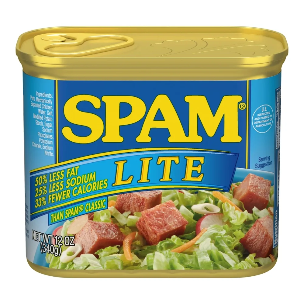 037600175340 SPAM LITE LUNCHEON MEAT 12Z - Image 1
