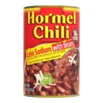 HORMEL CHILI W/BEANS LOW SALT 15Z