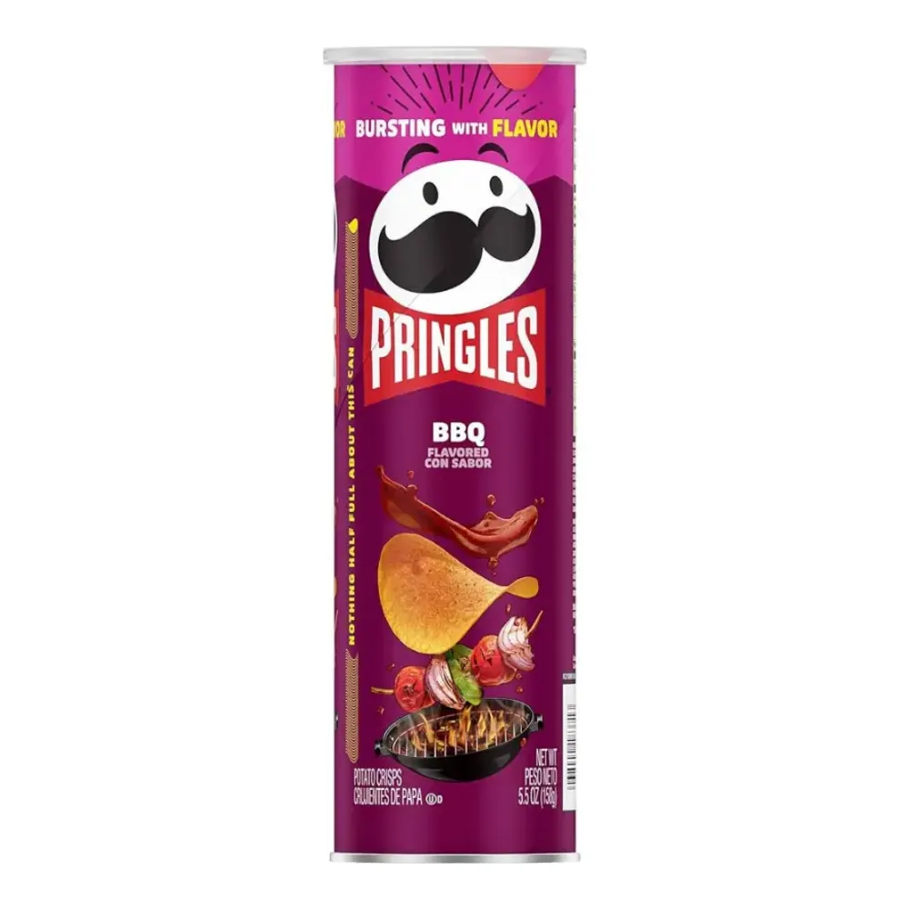 038000183713 PRINGLES BBQ CRISPS 5.57Z - Image 1