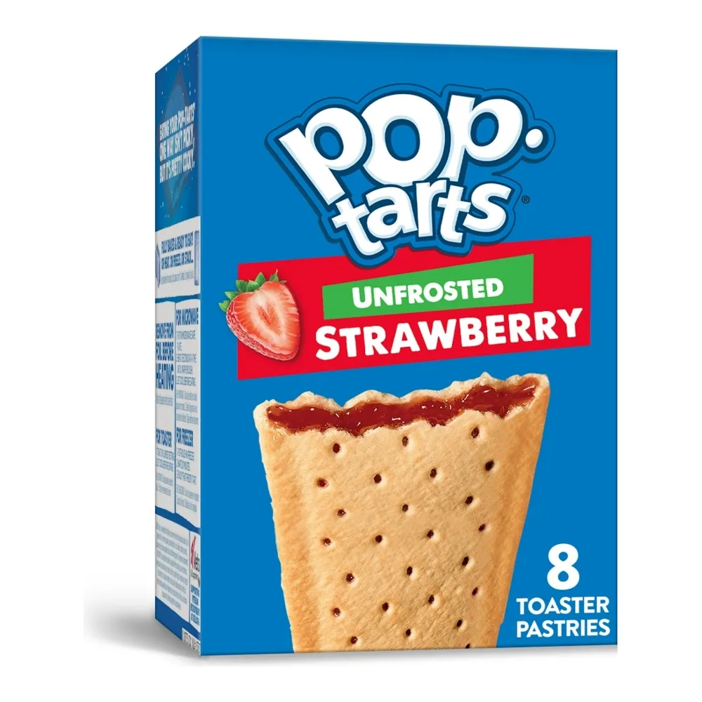 038000222511 POPTARTS STRAWBERRY 8PK - Image 1
