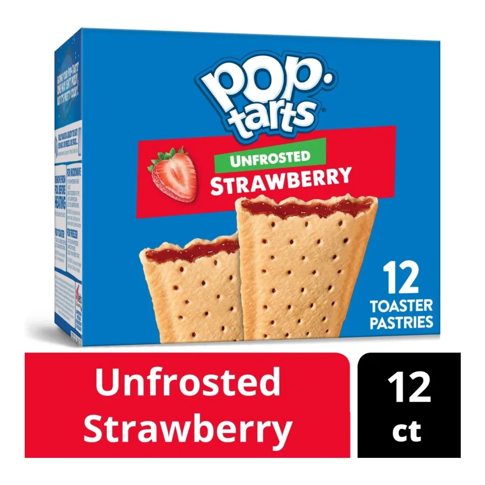 038000222535 POPTARTS STRAWBERRY 12CT - Image 1
