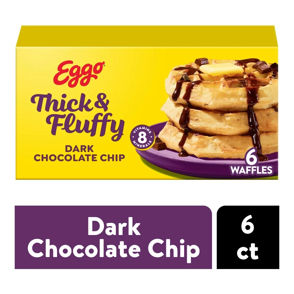 038000291623 EGGO THK FLUF DRK CHC CHIP 10CT - Image 1