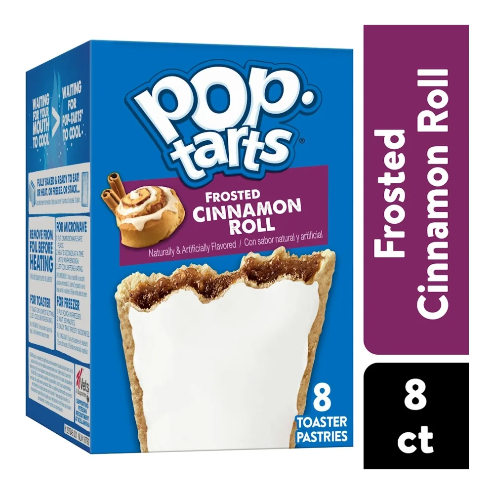 038000292484 POPTARTS CINNAMON ROLL 8PK - Image 1