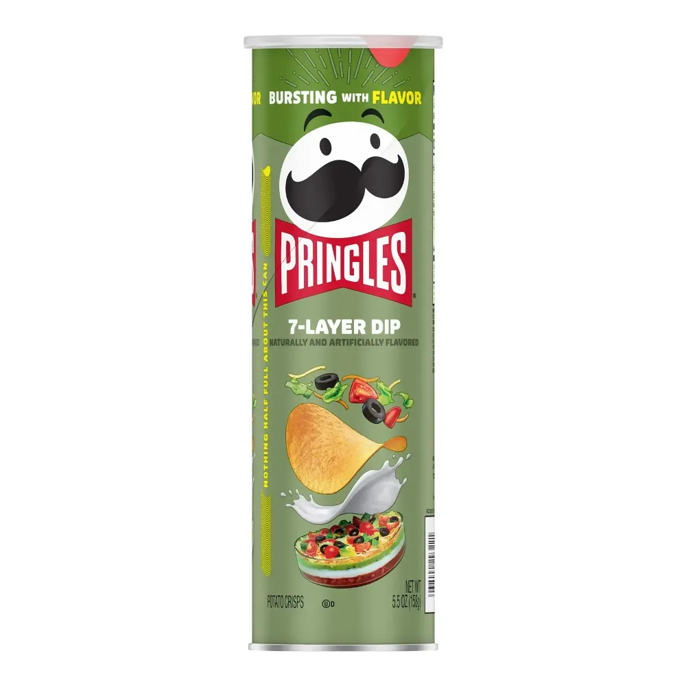 038000293221 PRINGLES 7-LAYER DIP 5.5Z - Image 1