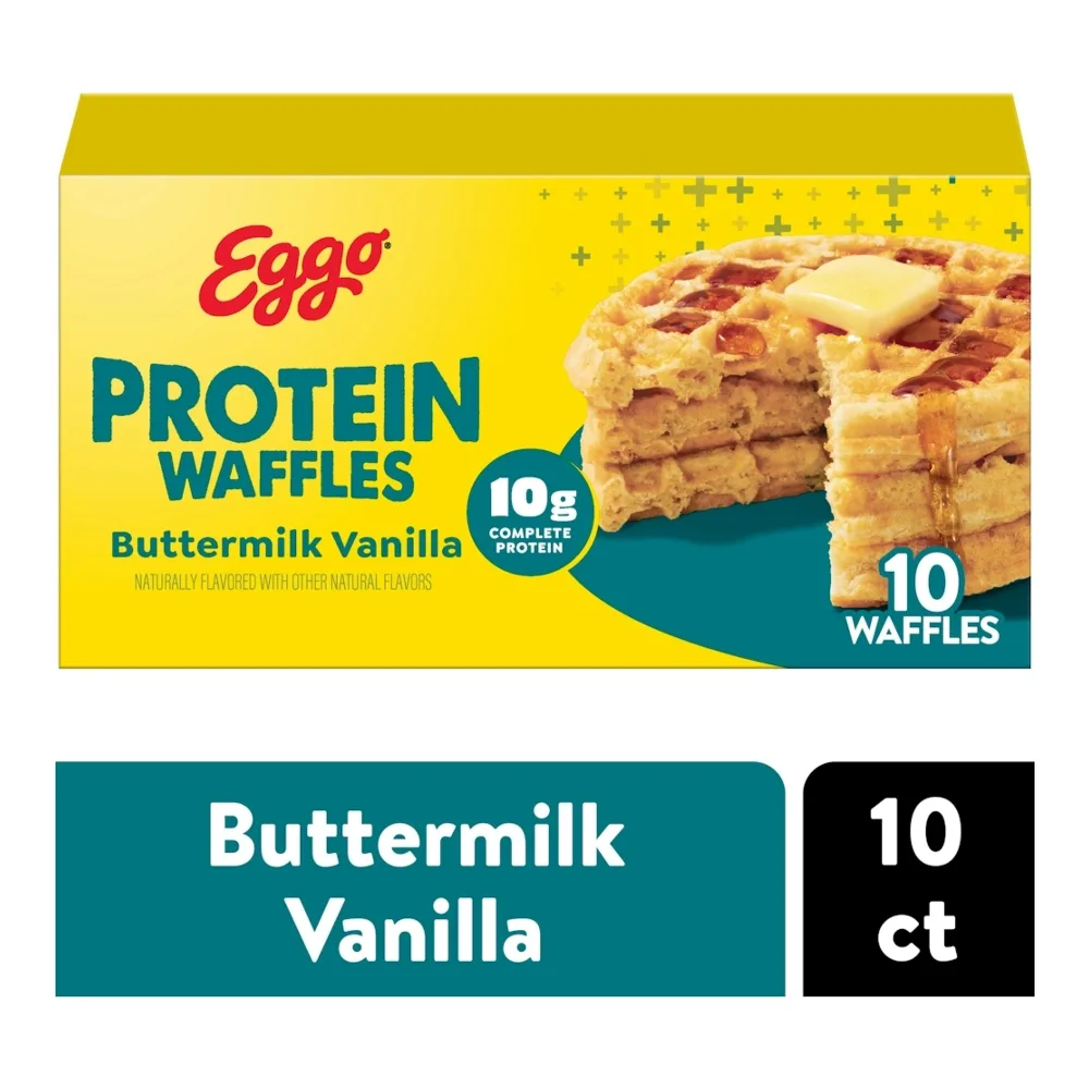 038000309403 EGGO PROTEI VAN WAFFLE 10CT - Image 1