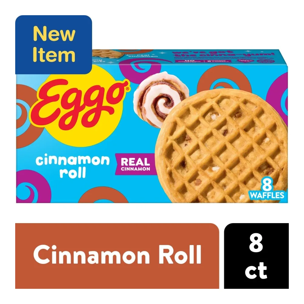 038000330476 EGGO CINNAMON ROLL WAFFLE 9.8Z - Image 1
