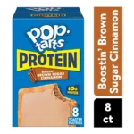 POPTARTS PROTEIN BROWN SUG 8PK