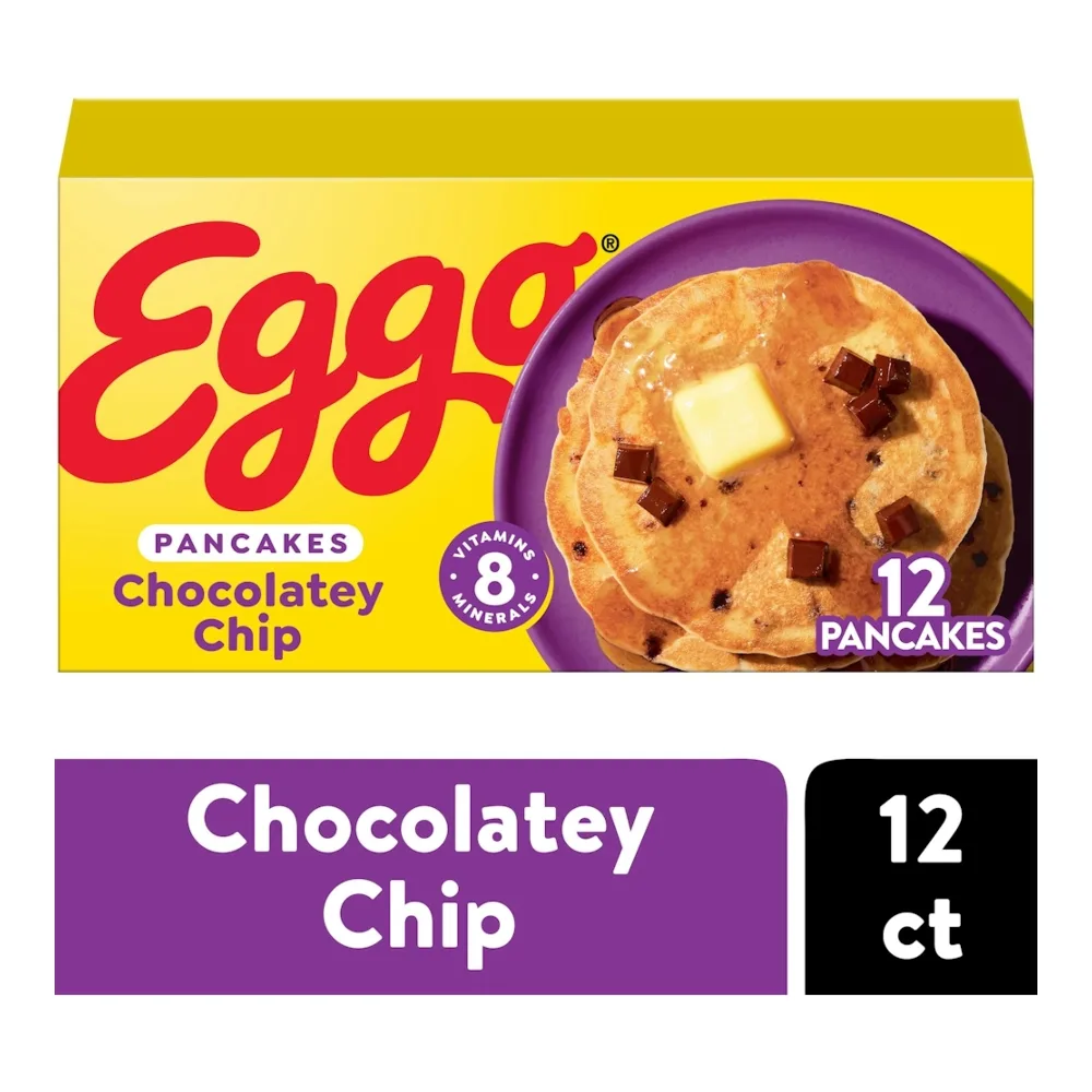 038000396731 EGGO CHOC CHIP PANCAKES 12CT - Image 1