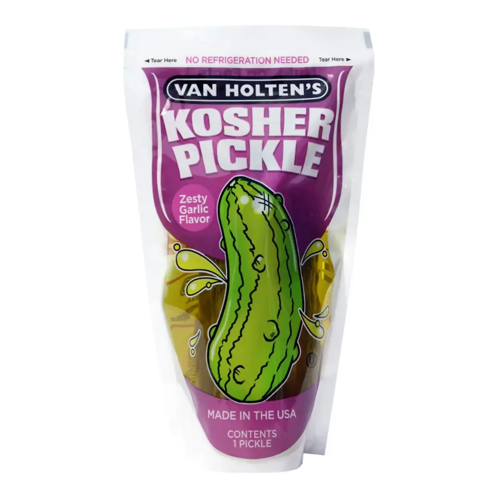 038200000070 VAN HOLTEN KOSHER PICKLE 10.66Z - Image 1