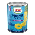 DOLE PINEAPPLE SLICES IN SYRUP 20Z