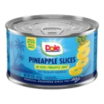 DOLE PINEAPPLE SLICE IN JUICE 8Z