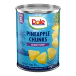 DOLE PINEAPPLE CHUNKS IN SYRUP 20Z