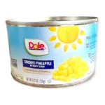 DOLE PINEAPPLE CRUSHED/SYRUP 8Z