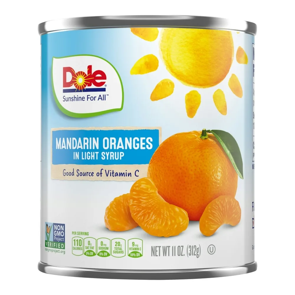 038900042059 DOLE MANDARIN ORANGES 11Z - Image 1