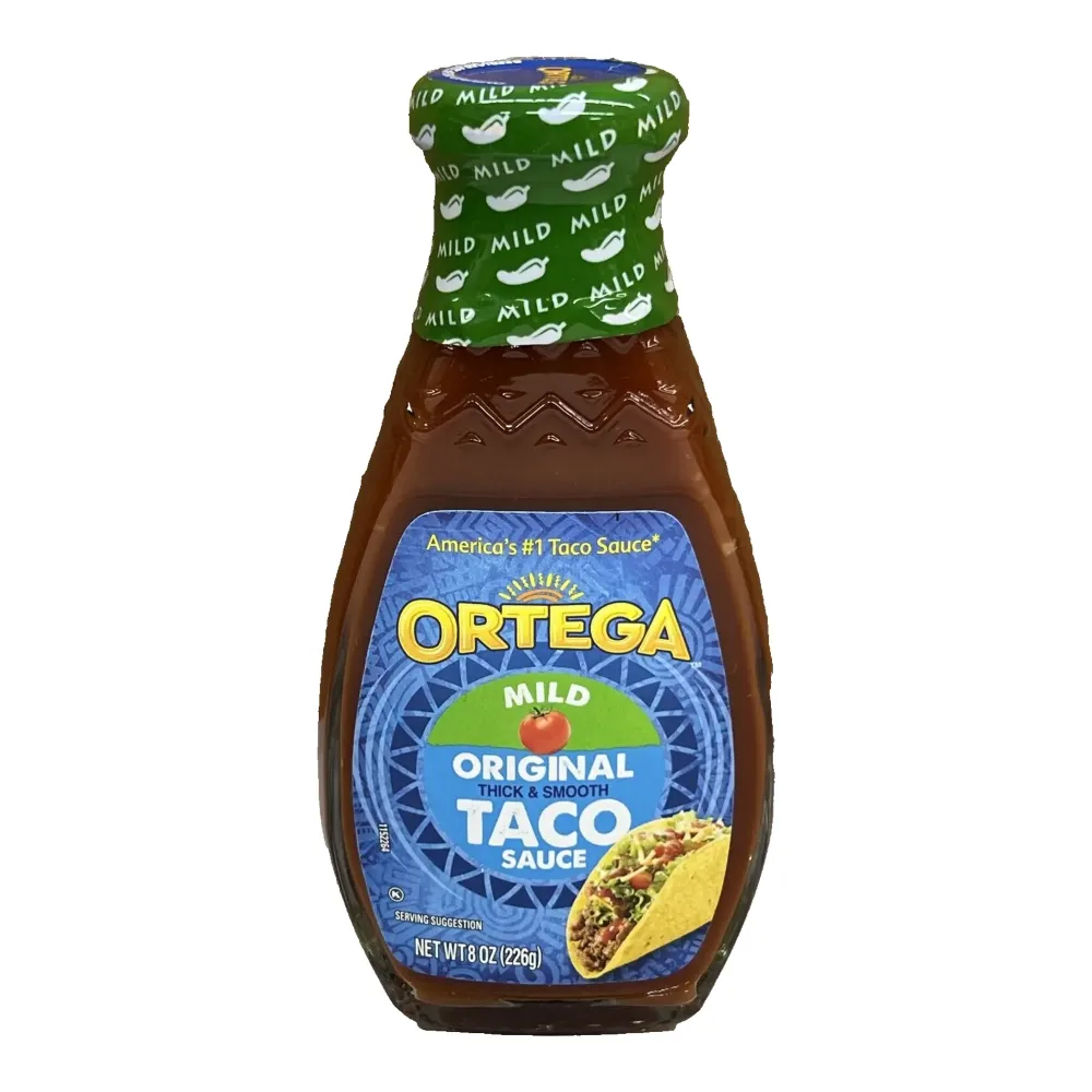 039000008907 ORTEGA MILD TACO SAUCE 8Z - Image 1